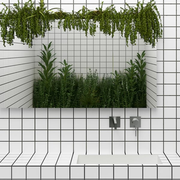 Μπαταρία νιπτήρος εντοιχισμού χωρίς ροζέτα Icon